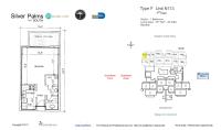 Unit 113N floor plan