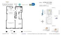 Unit 415N floor plan