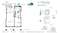 Unit 615N floor plan
