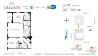Unit 1011S floor plan