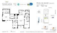 Unit PH23 floor plan