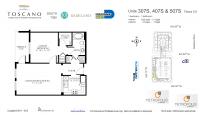 Unit 307S floor plan