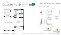 Unit 603S floor plan