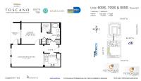 Unit 609S floor plan