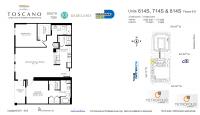 Unit 614S floor plan