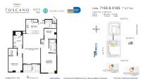 Unit 718S floor plan
