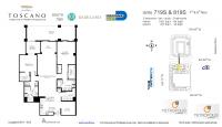 Unit 719S floor plan
