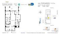 Unit 721S floor plan