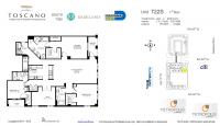Unit 722S floor plan
