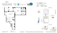 Unit 823S floor plan