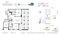 Unit 901S floor plan