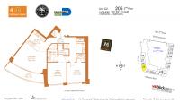 Unit M0205 floor plan