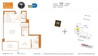 Unit M0707 floor plan