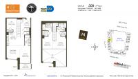 Unit M0309 floor plan