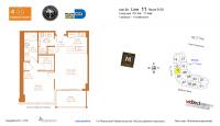 Unit H0811 floor plan
