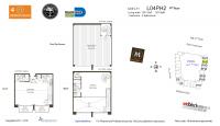 Unit L04PH2 floor plan