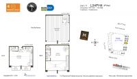 Unit L04PH4 floor plan