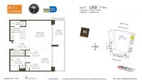 Unit L0202 floor plan