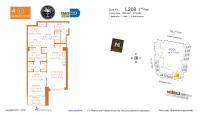 Unit L0208 floor plan