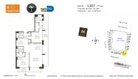 Unit L0307 floor plan