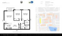 Unit 15630 SW 80th St # I-110 floor plan