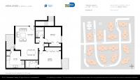 Unit 7430 SW 153rd Pl # 105-1 floor plan