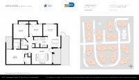 Unit 7435 SW 153rd Ct # 105-6 floor plan