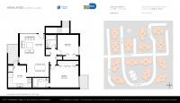 Unit 7525 SW 153rd Pl # 105-11 floor plan