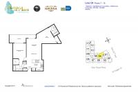 Unit 704 floor plan