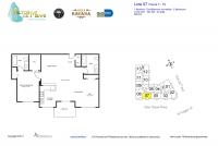 Unit 707 floor plan