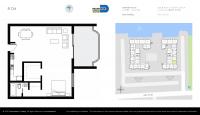 Unit 105E floor plan