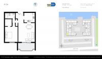 Unit 105W floor plan