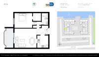 Unit 109W floor plan