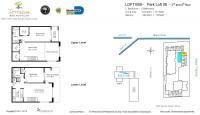 Unit LOAF B08 floor plan