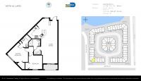 Unit 4691 NW 9th St # 105 floor plan