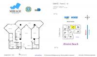 Unit 2C floor plan