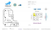 Unit 2E floor plan
