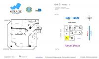 Unit 2G floor plan