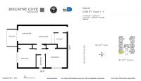 Unit 101 floor plan