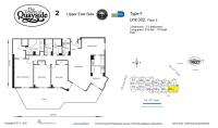 Unit 302 floor plan