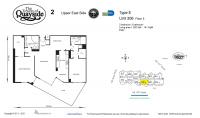 Unit 306 floor plan