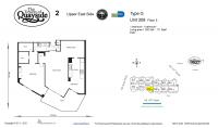 Unit 308 floor plan