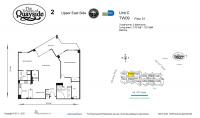 Unit TW9 floor plan