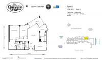 Unit 301 floor plan