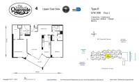 Unit 306 floor plan