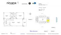 Unit A104 floor plan