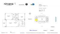Unit A111 floor plan