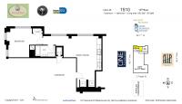 Unit 1510 floor plan