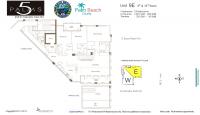 Unit 9E floor plan