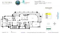 Unit 701 floor plan